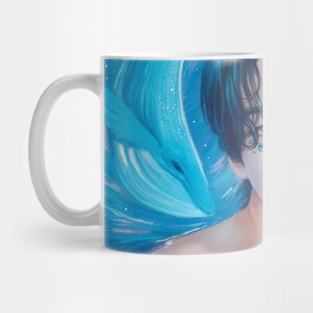 BTS Blue&Gray Mug